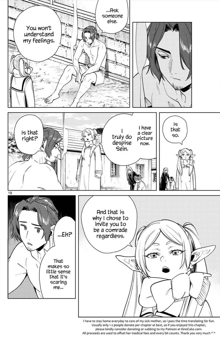 Frieren: Beyond Journey's End Manga Chapter 27 page 19 - A Priest from an Ordinary Village