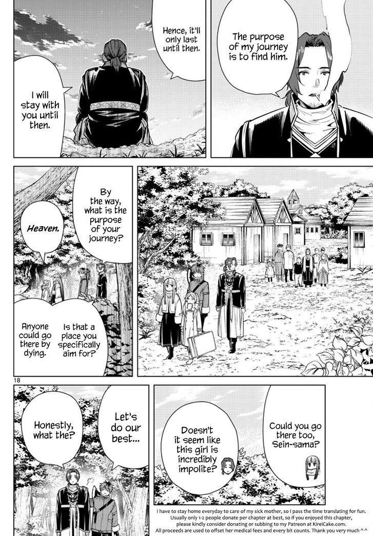 Frieren: Beyond Journey's End Manga Chapter 28 page 18 - The Priest and His Regret