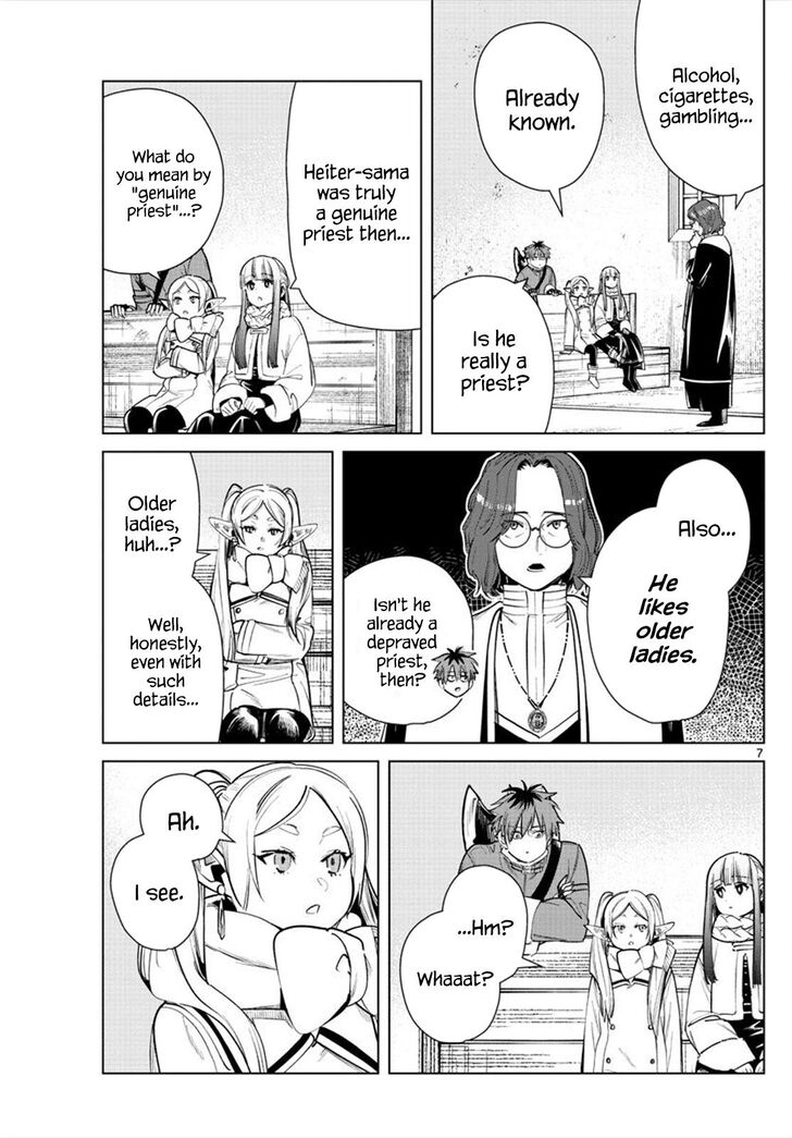 Frieren: Beyond Journey's End Manga Chapter 28 page 7 - The Priest and His Regret