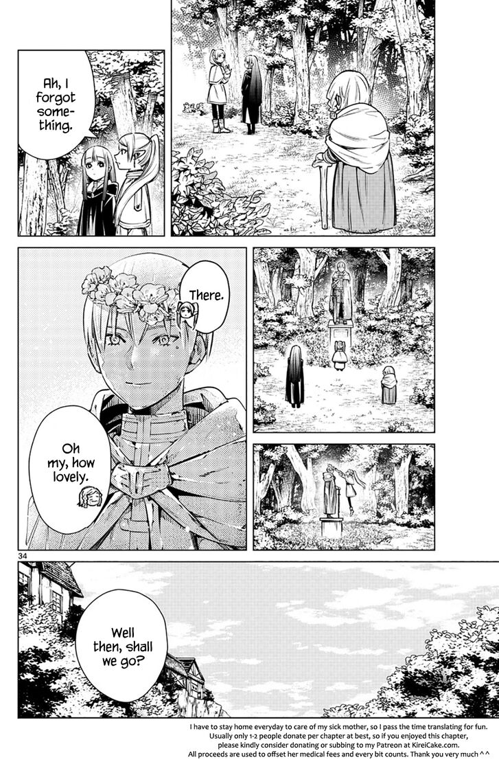 Frieren: Beyond Journey's End Manga Chapter 3 page 34 - Blue-Moon Weed