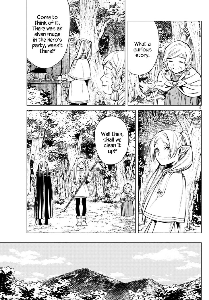 Frieren: Beyond Journey's End Manga Chapter 3 page 9 - Blue-Moon Weed