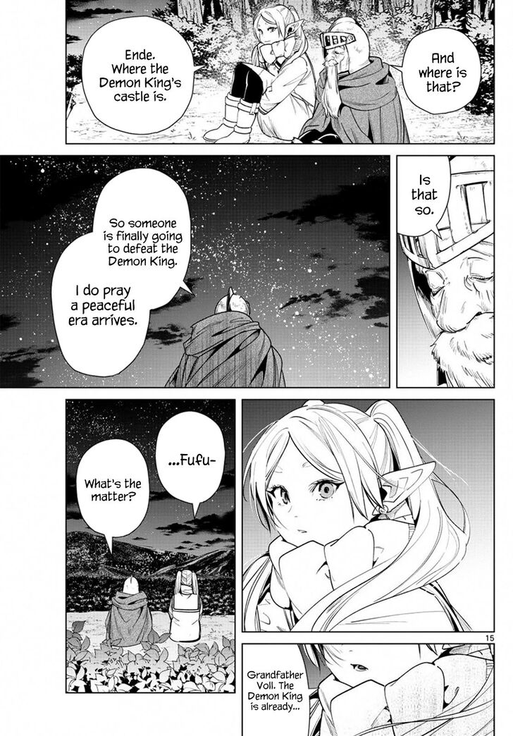 Frieren: Beyond Journey's End Manga Chapter 33 page 15 - Old Man Voll