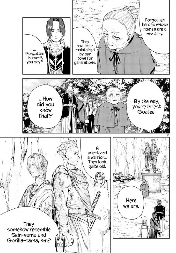 Frieren: Beyond Journey's End Manga Chapter 34 page 11 - The Statues of Heroes