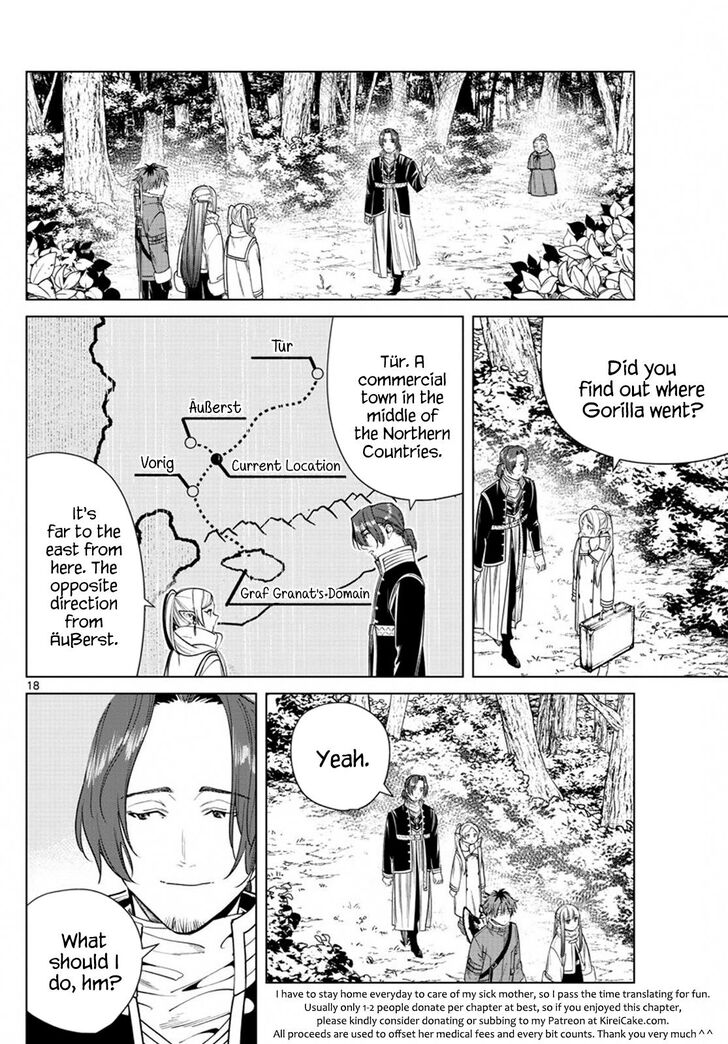 Frieren: Beyond Journey's End Manga Chapter 34 page 18 - The Statues of Heroes