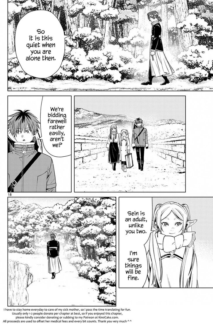 Frieren: Beyond Journey's End Manga Chapter 35 page 18 - A Reason to Begin the Journey