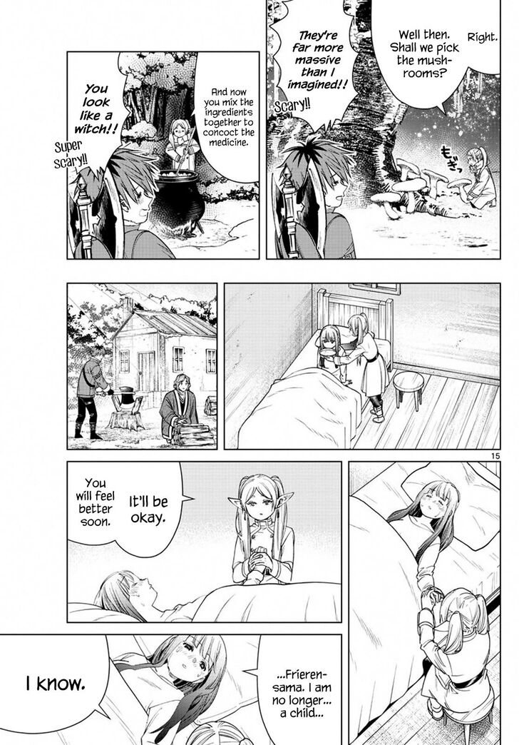 Frieren: Beyond Journey's End Manga Chapter 36 page 15 - Emotional Support