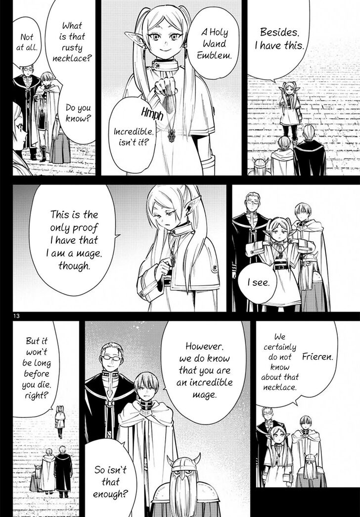Frieren: Beyond Journey's End Manga Chapter 37 page 13 - The First-Class Exam