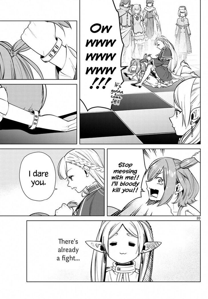 Frieren: Beyond Journey's End Manga Chapter 37 page 20 - The First-Class Exam