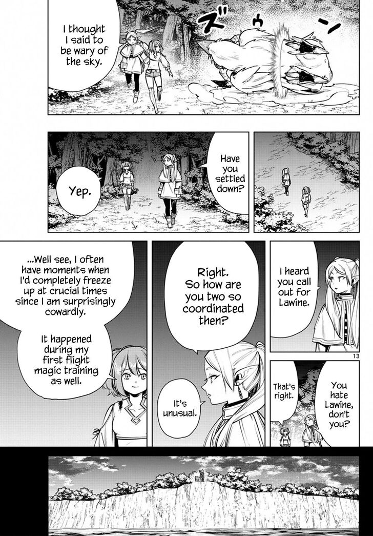 Frieren: Beyond Journey's End Manga Chapter 38 page 13 - Stille—Meteoric Iron Bird