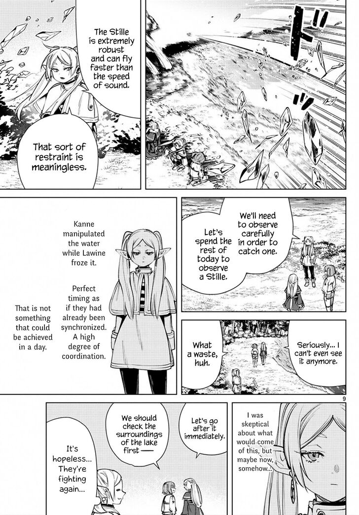 Frieren: Beyond Journey's End Manga Chapter 38 page 9 - Stille—Meteoric Iron Bird