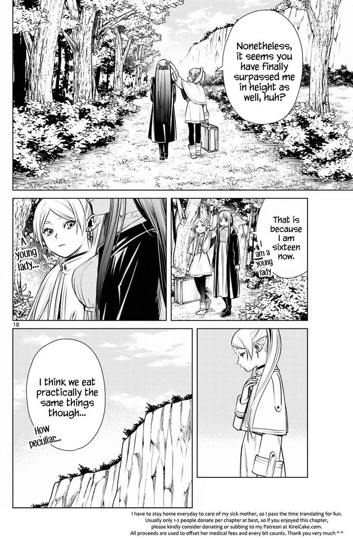 Frieren: Beyond Journey's End Manga Chapter 4 page 18 - The Mage's Secret