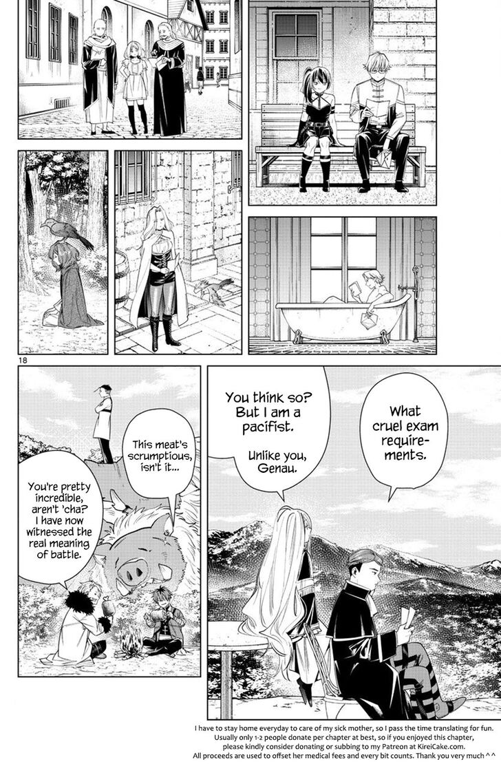 Frieren: Beyond Journey's End Manga Chapter 47 page 18 - Fern and Her Baked Sweets