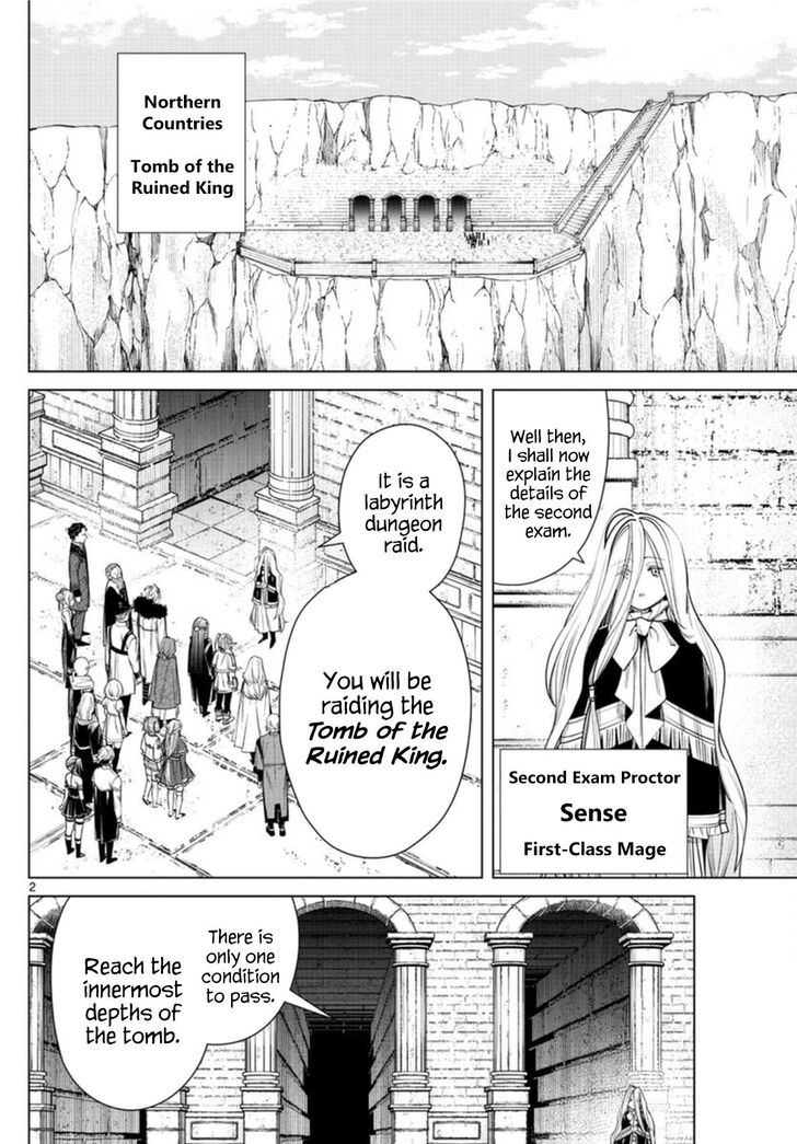 Frieren: Beyond Journey's End Manga Chapter 48 page 2 - The Ruins of the King's Tomb