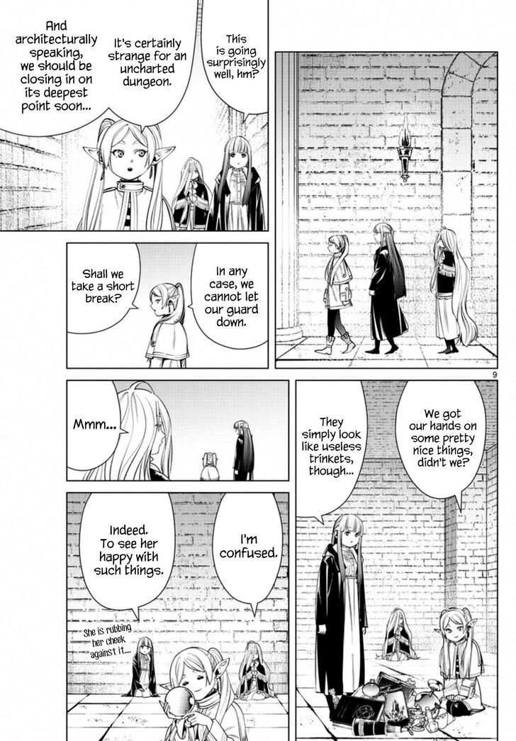 Frieren: Beyond Journey's End Manga Chapter 49 page 9 - Dungeons and Magical Items