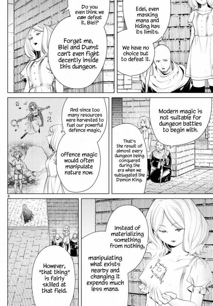 Frieren: Beyond Journey's End Manga Chapter 51 page 8 - Dungeon Battle