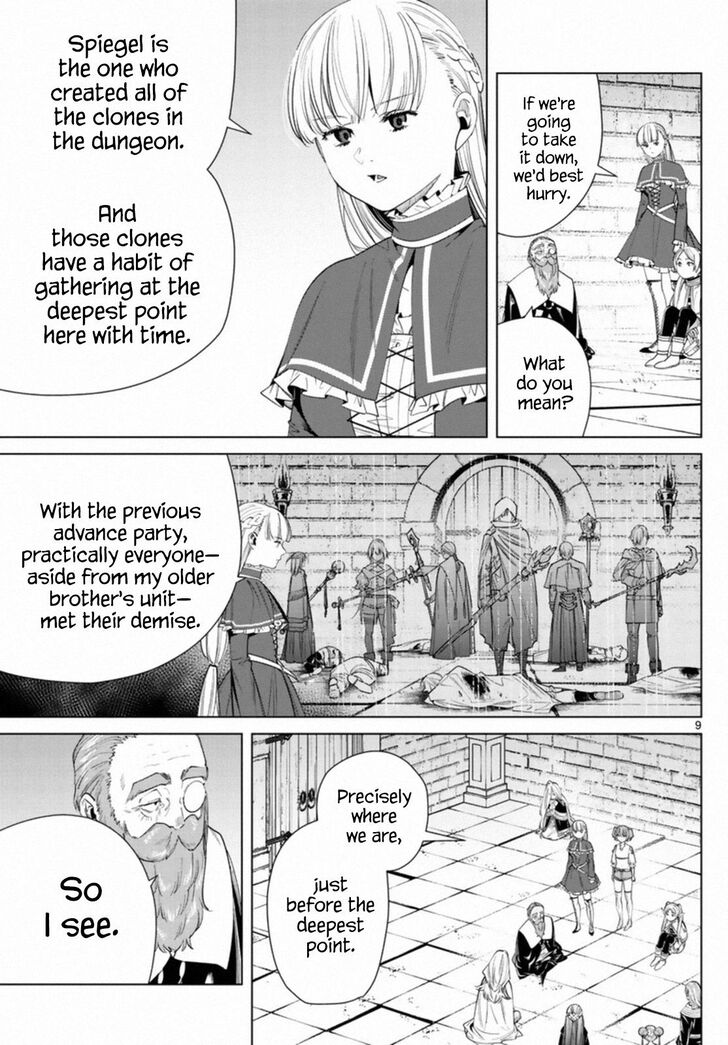 Frieren: Beyond Journey's End Manga Chapter 52 page 9 - Strategy Meeting