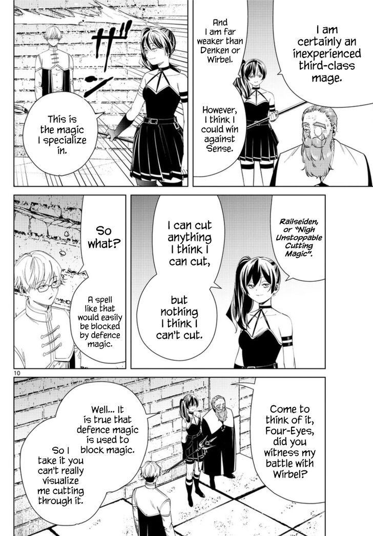 Frieren: Beyond Journey's End Manga Chapter 54 page 10 - A Spell that Slashes Almost Anything