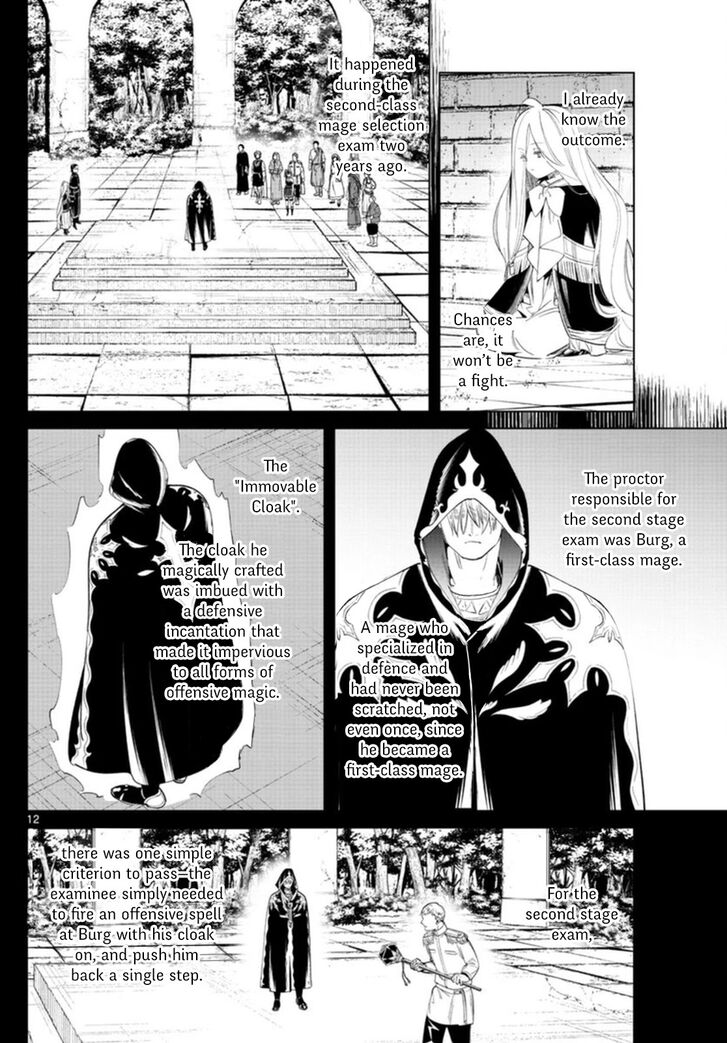 Frieren: Beyond Journey's End Manga Chapter 54 page 12 - A Spell that Slashes Almost Anything