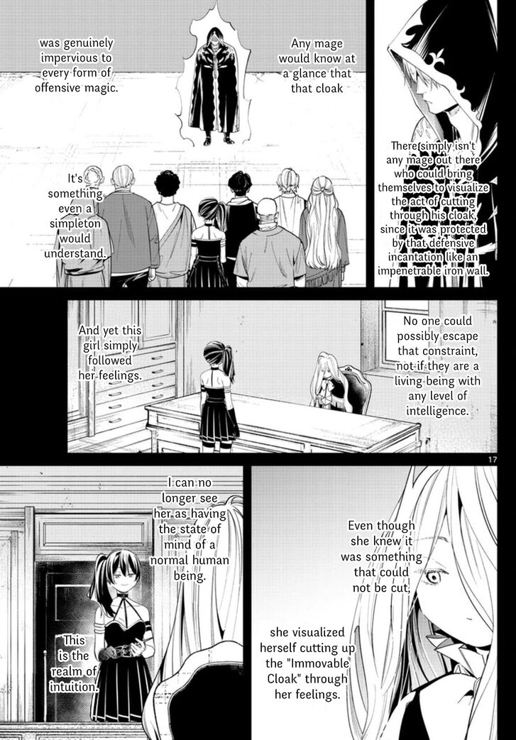 Frieren: Beyond Journey's End Manga Chapter 54 page 17 - A Spell that Slashes Almost Anything