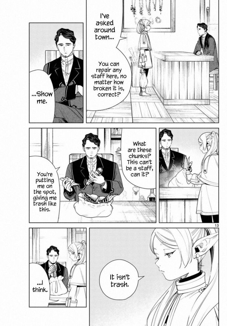 Frieren: Beyond Journey's End Manga Chapter 56 page 13 - Fern's Staff