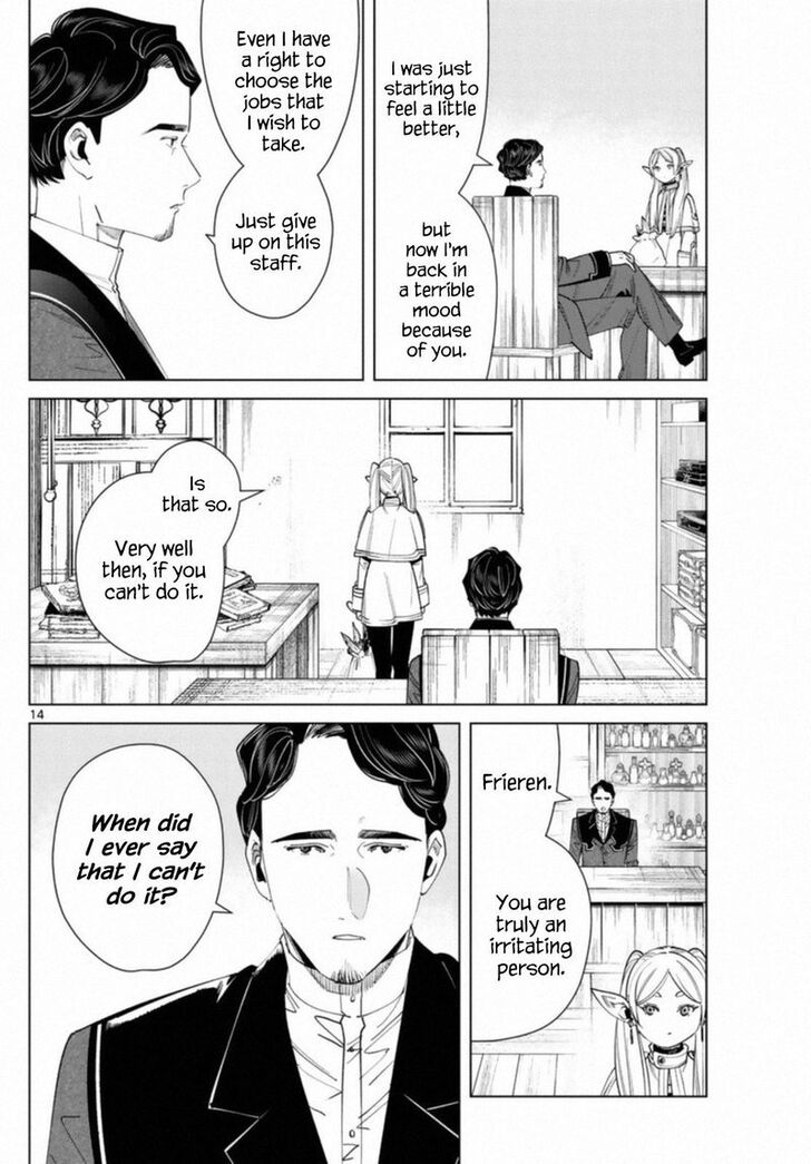 Frieren: Beyond Journey's End Manga Chapter 56 page 14 - Fern's Staff