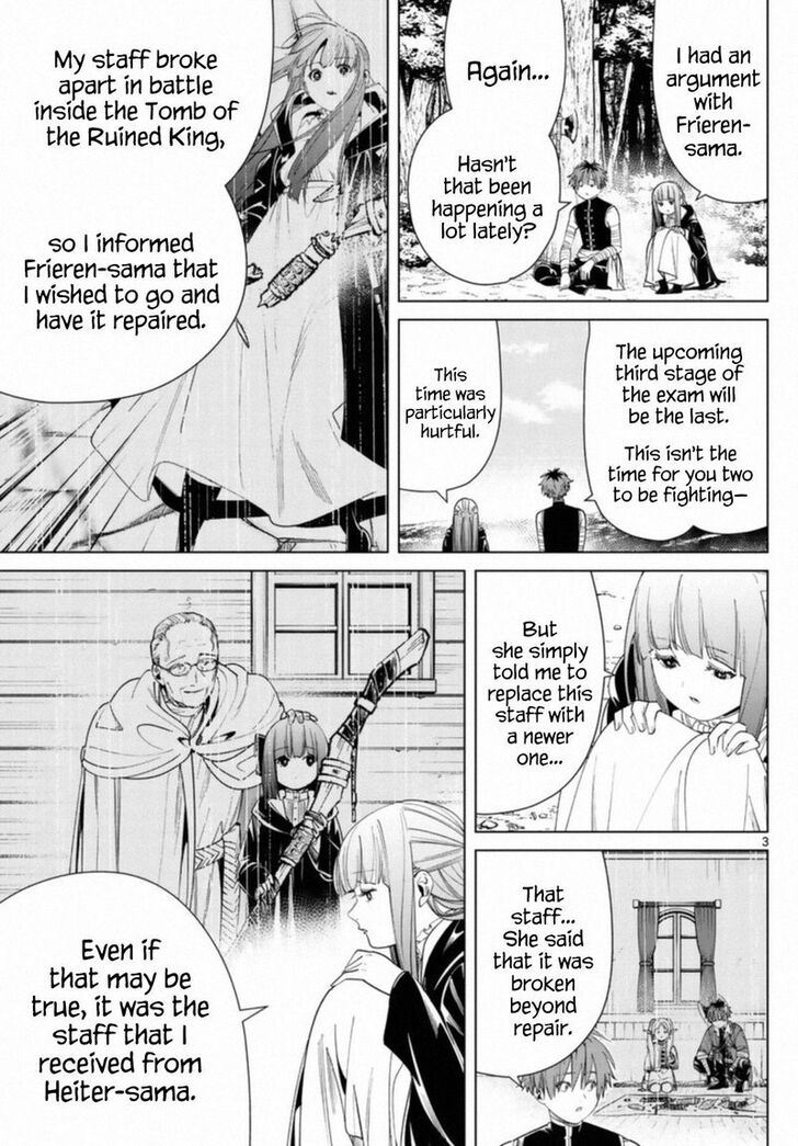 Frieren: Beyond Journey's End Manga Chapter 56 page 3 - Fern's Staff