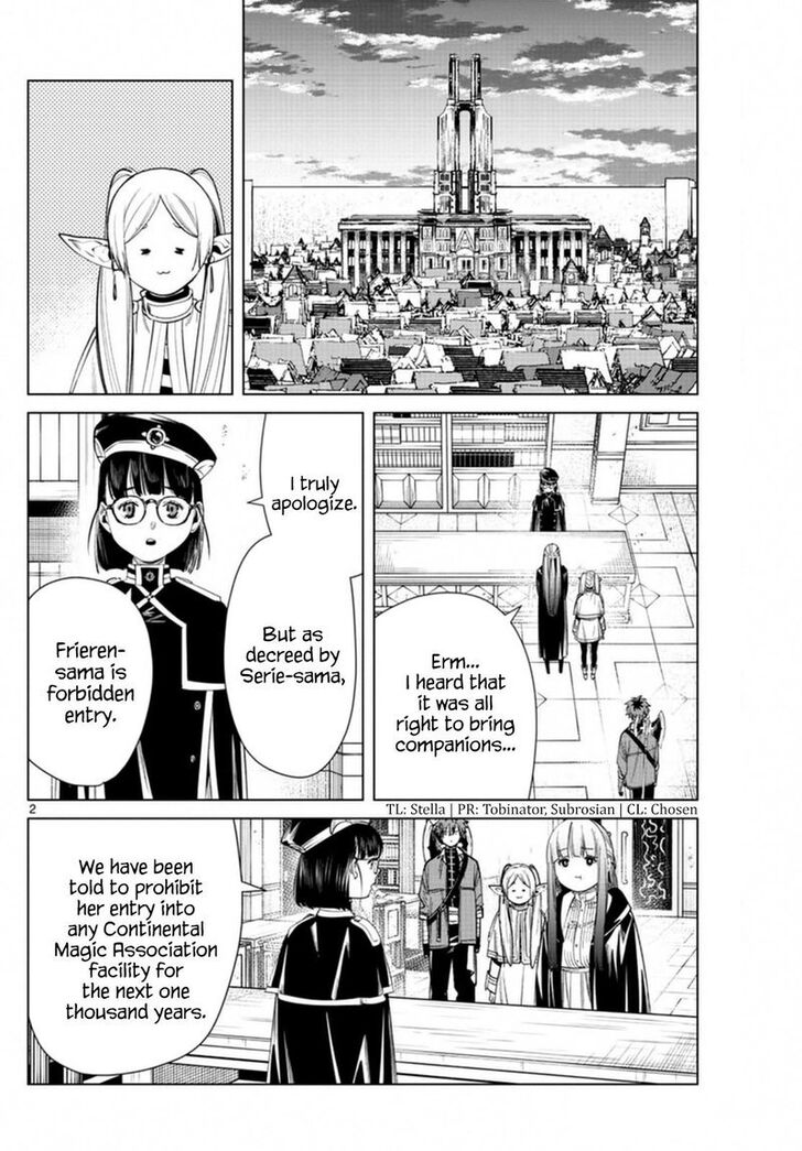 Frieren: Beyond Journey's End Manga Chapter 60 page 2 - Departure and Farewell