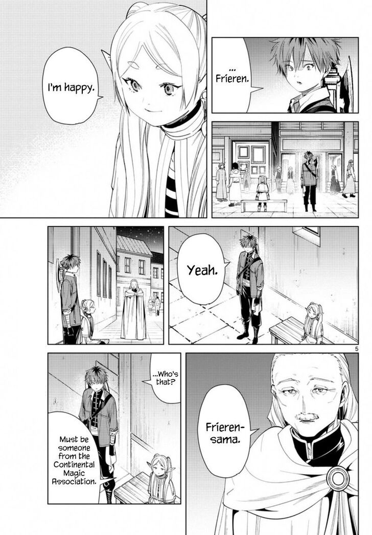Frieren: Beyond Journey's End Manga Chapter 60 page 5 - Departure and Farewell