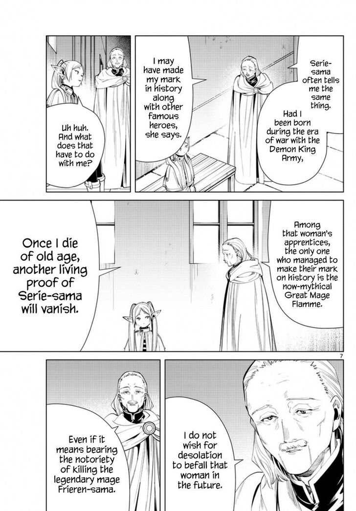 Frieren: Beyond Journey's End Manga Chapter 60 page 7 - Departure and Farewell