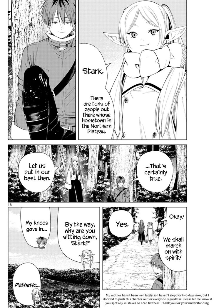 Frieren: Beyond Journey's End Manga Chapter 68 page 18 - Northern Plateau