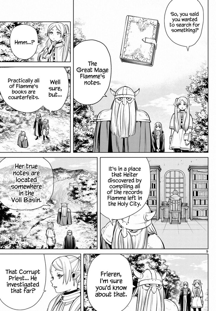 Frieren: Beyond Journey's End Manga Chapter 7 page 9 - The Land Where Souls Rest