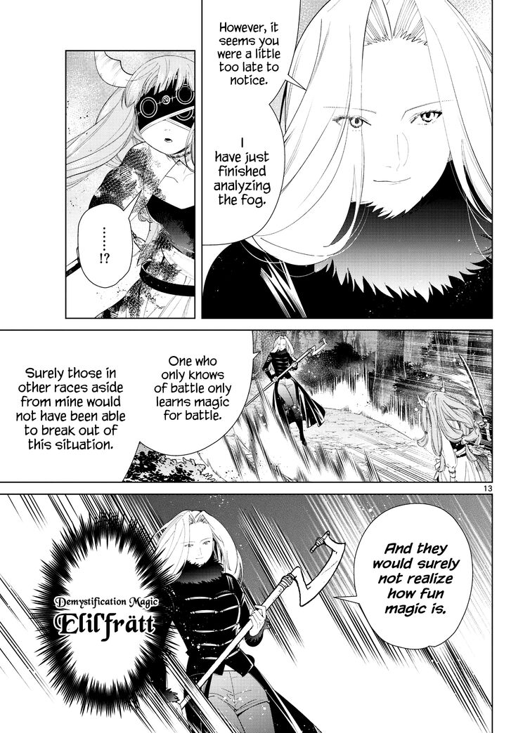 Frieren: Beyond Journey's End Manga Chapter 75 page 13 - Erilfrachte-The Spell to Dispel Fog