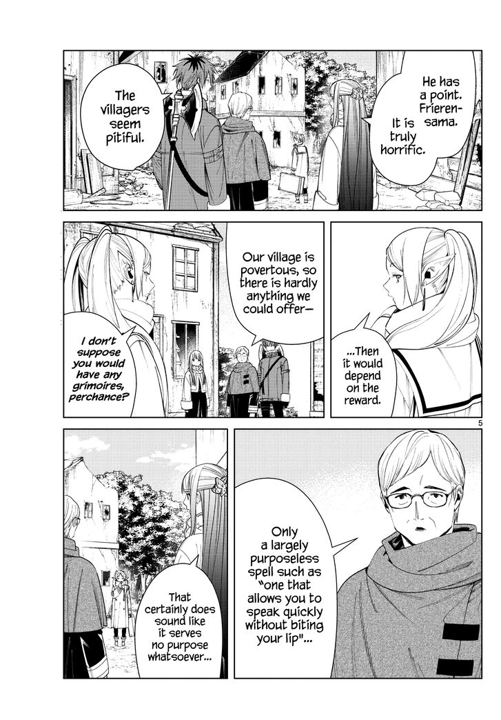 Frieren: Beyond Journey's End Manga Chapter 77 page 5 - A Thunder of Dragons