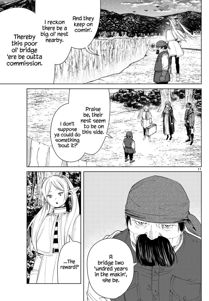 Frieren: Beyond Journey's End Manga Chapter 79 page 11 - The Great Tor Canyon