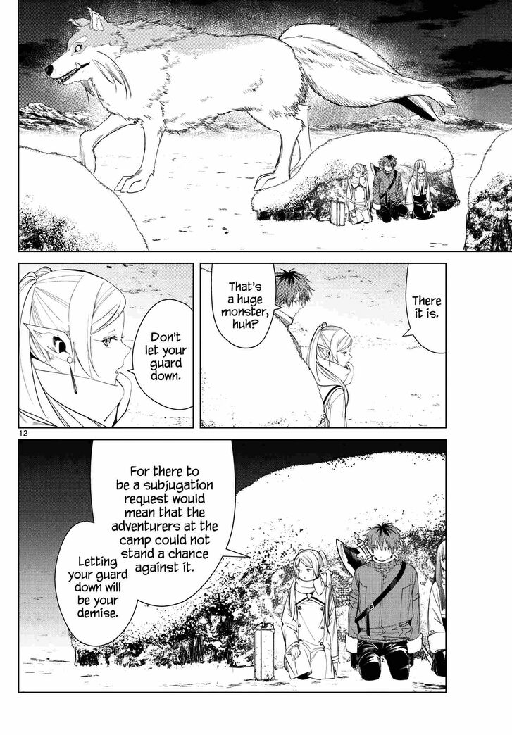 Frieren: Beyond Journey's End Manga Chapter 80 page 12 - Holy Snow Crystals
