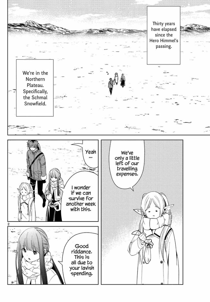 Frieren: Beyond Journey's End Manga Chapter 80 page 2 - Holy Snow Crystals