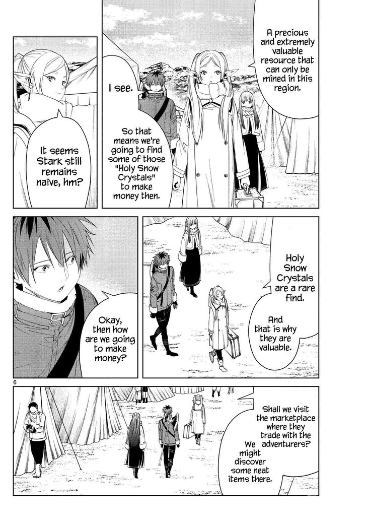 Frieren: Beyond Journey's End Manga Chapter 80 page 6 - Holy Snow Crystals