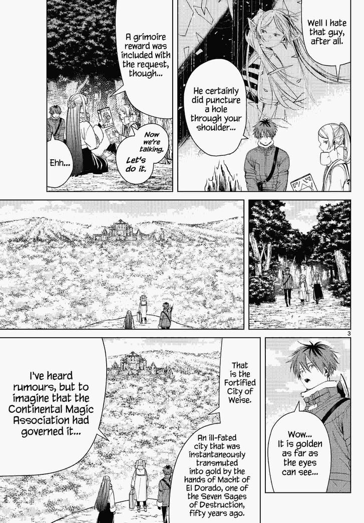 Frieren: Beyond Journey's End Manga Chapter 81 page 3 - The Golden Land