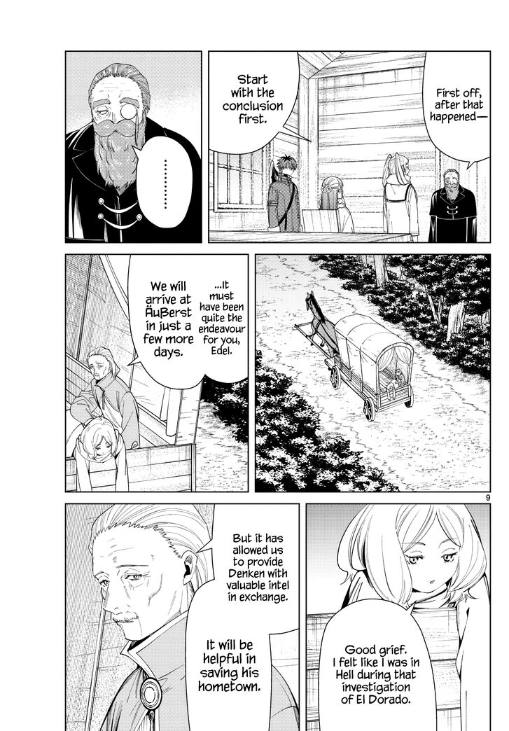 Frieren: Beyond Journey's End Manga Chapter 82 page 9 - Diagoldze—The Spell to Transmute All Creation into Gold