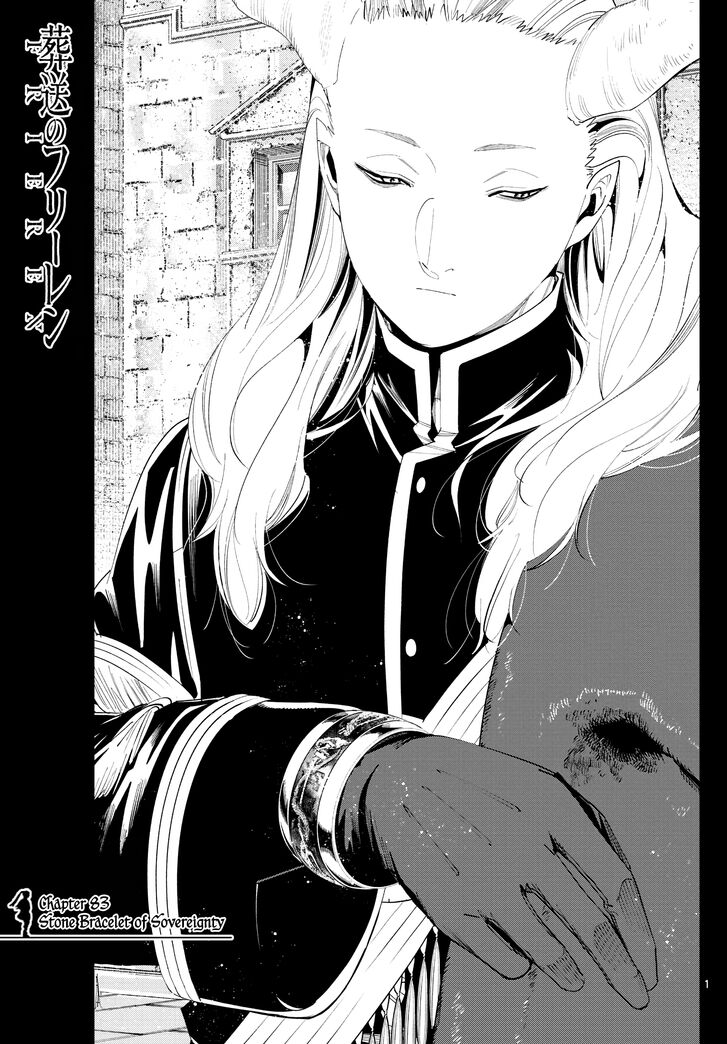 Frieren: Beyond Journey's End Manga Chapter 83 page 1 - Stone Bracelet of Servitude