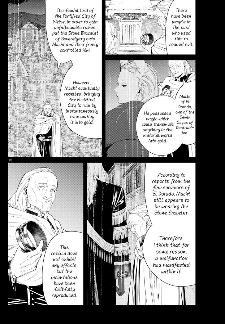 Frieren: Beyond Journey's End Manga Chapter 83 page 12 - Stone Bracelet of Servitude