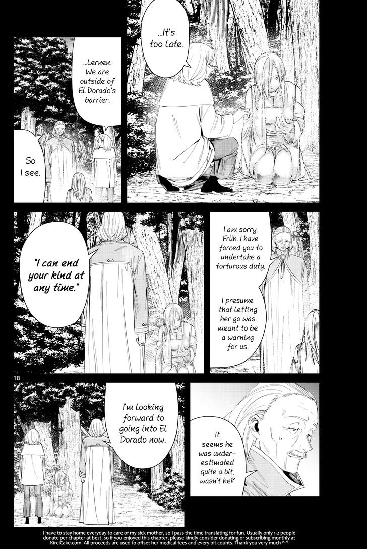 Frieren: Beyond Journey's End Manga Chapter 83 page 18 - Stone Bracelet of Servitude