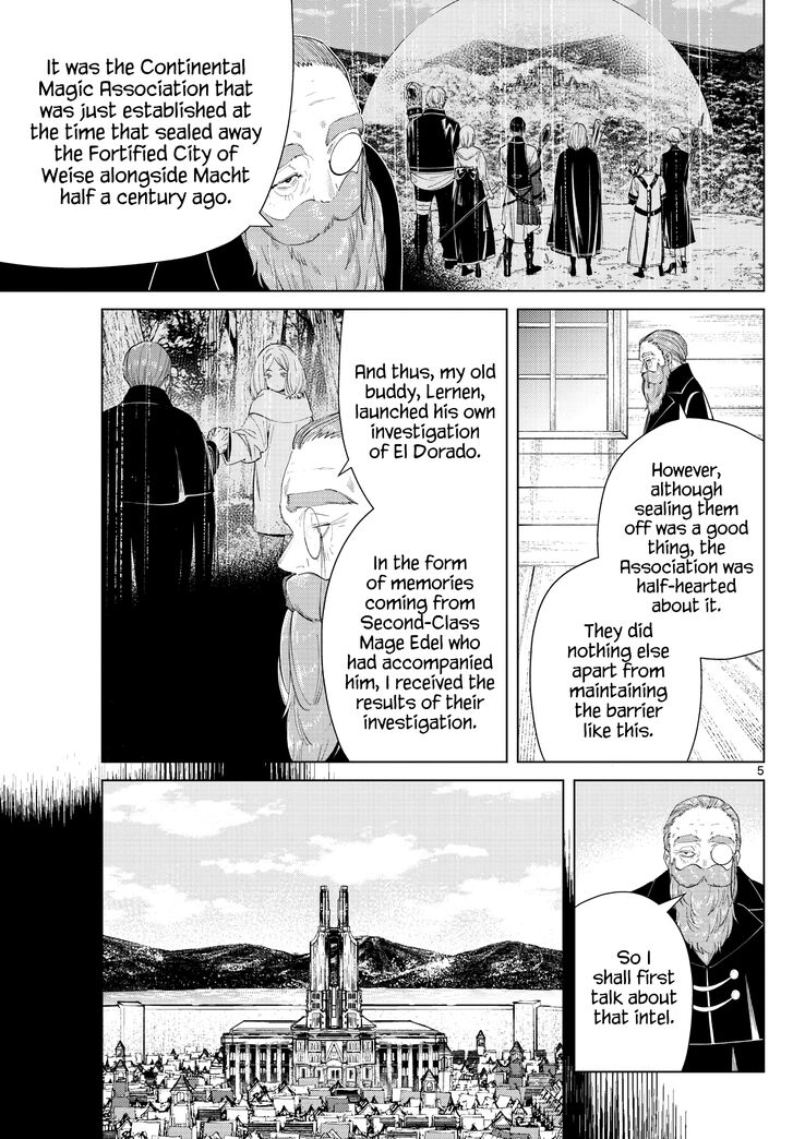 Frieren: Beyond Journey's End Manga Chapter 83 page 5 - Stone Bracelet of Servitude