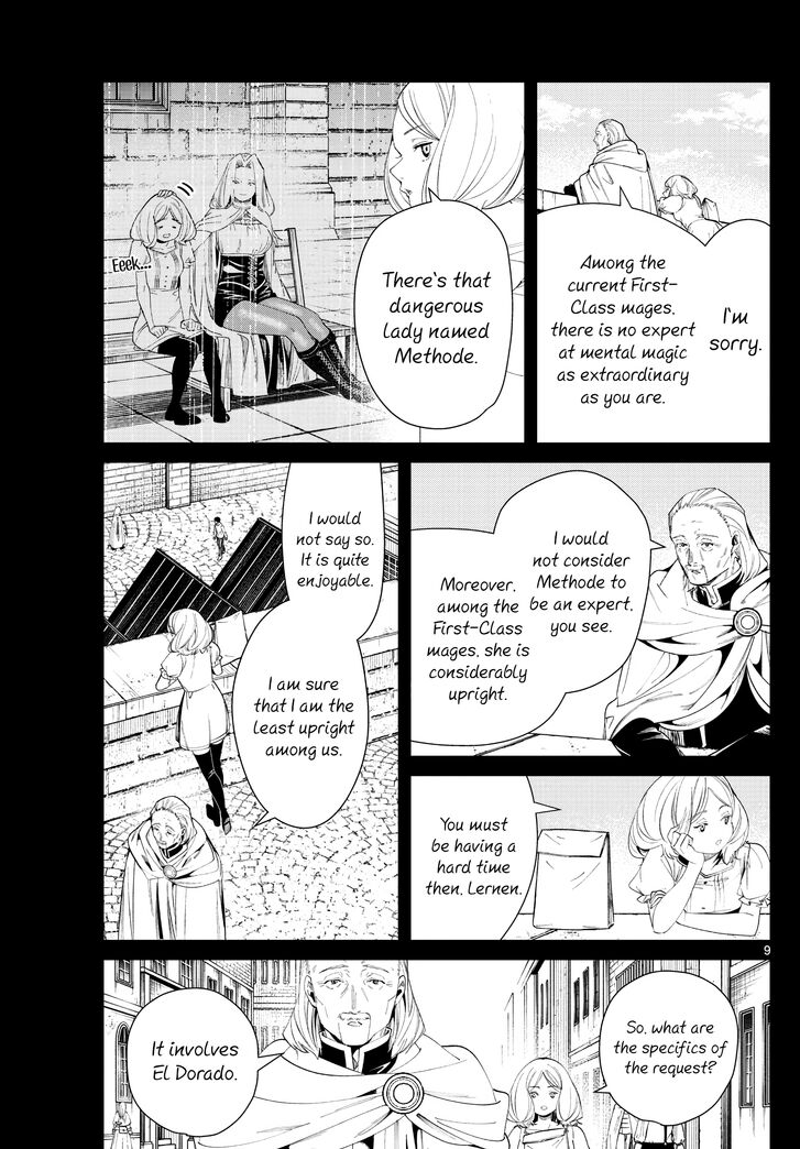 Frieren: Beyond Journey's End Manga Chapter 83 page 9 - Stone Bracelet of Servitude