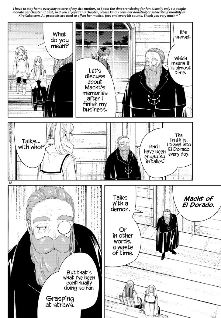 Frieren: Beyond Journey's End Manga Chapter 85 page 18 - Malice