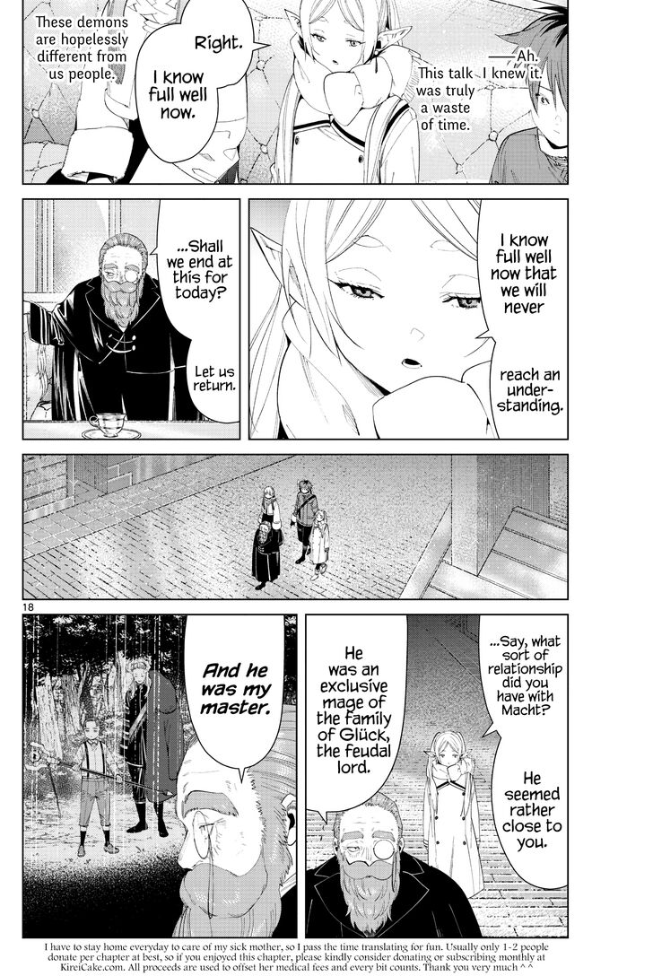Frieren: Beyond Journey's End Manga Chapter 86 page 18 - Discussions