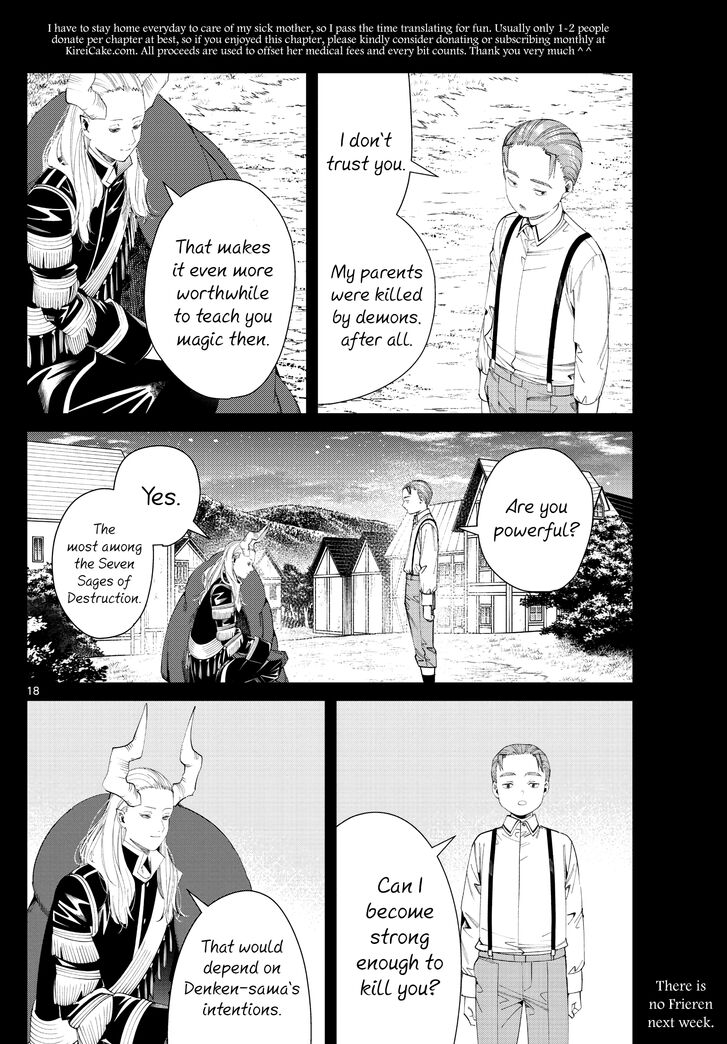 Frieren: Beyond Journey's End Manga Chapter 91 page 18 - Onstage