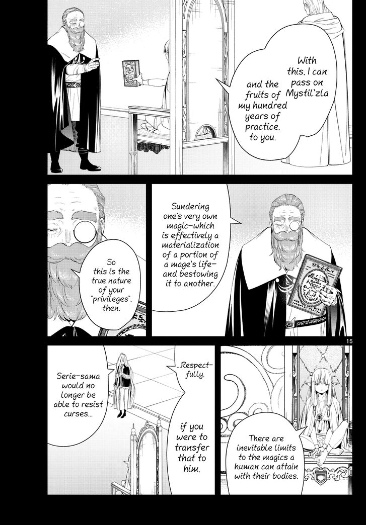 Frieren: Beyond Journey's End Manga Chapter 96 page 15 - Master and Apprentice