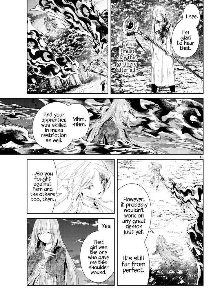 Frieren: Beyond Journey's End Manga Chapter 99 page 15 - Offense and Defense