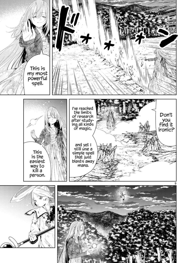 Frieren: Beyond Journey's End Manga Chapter 99 page 9 - Offense and Defense